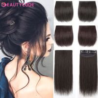 Synthetic Hair Pads Invisible Seamless Clip In Hair Extension Hair Piece Lining of Natural Hair Top Side Cover Hairpiec