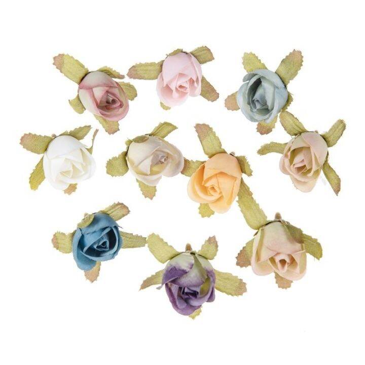 100pcs-2cm-mini-artificial-flowers-scrapbook-christmas-wedding-party-wreath-silk-rose-home-decor-bridal-accessories-clearance