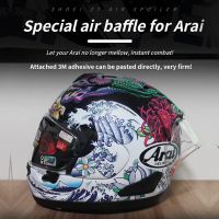 Kodaskin motorcycle air spoiler wing motorcycle helmet front wing fixed wind wing  for ARAI RX-7X RR5 RX-7V Arai VZ-Ram