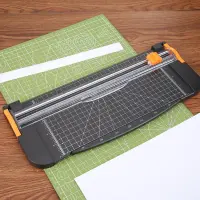 Precision A4 Paper Trimmer Cutters Guillotine Paper Photo Cutter Cutting Mat Board DIY Scrapbook Cut Tools With Pull-out Ruler