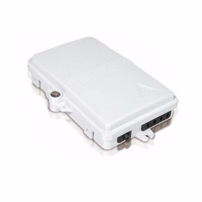 FTTH 4 Core Fiber Optic Termination Box 4 port optical fiber distribution box FTTX Fiber Optic Box Splitter Box Free shipping