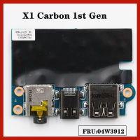 For Thinkpad X1C X1 Carbon X1 Carbon 1st Gen Laptop USB Small Board Audio Board DP sound card board FRU 04W3912