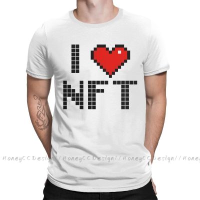 High Quality Men Ntf Black T-Shirt I Heart Pure Cotton Shirt Tees Harajuku Tshirt