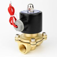 Electric Solenoid Valve 1/4" 3/8" 1/2" 3/4" 1" DN8/10/15/20/25/50 Normally Closed Pneumatic for Water Oil Air 12V 24V 220V 110V Plumbing Valves