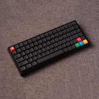 Minimalist Black keycaps PBT Dye-sub cherry profile 61/64/68/84/96/980/87/104 keycap set