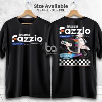 New Fashion Kaos Fazzio Motor Matic Yamaha Tshirt Racing Motor Baju Distro Cotton Combed 30s Bungkusaja 1133 2023