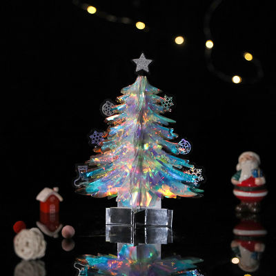 การ์ดคริสต์มาส3D pop up การ์ดที่มีสีสัน Merry Christmas Tree การ์ดอวยพร handmade Holiday Xmas การ์ด &amp; ซองจดหมายสำหรับคริสต์มาส/ปีใหม่