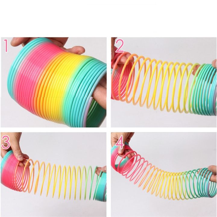 yf-fun-folding-material-coil-childrens-colorful-elastic-holder