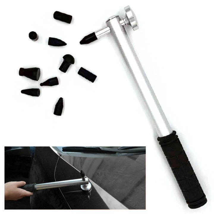 Hittime Car Tap Down Pen Knock Down Tools Nail Hammer With 5 Head
