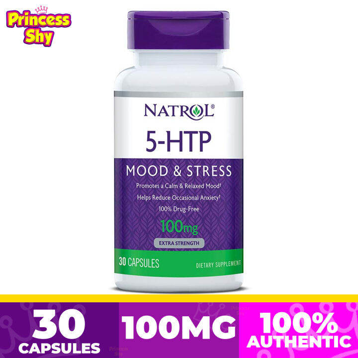 Natrol 5HTP 100mg 30 capsules Lazada PH