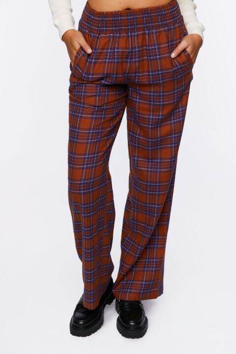 F21 deals plaid pants