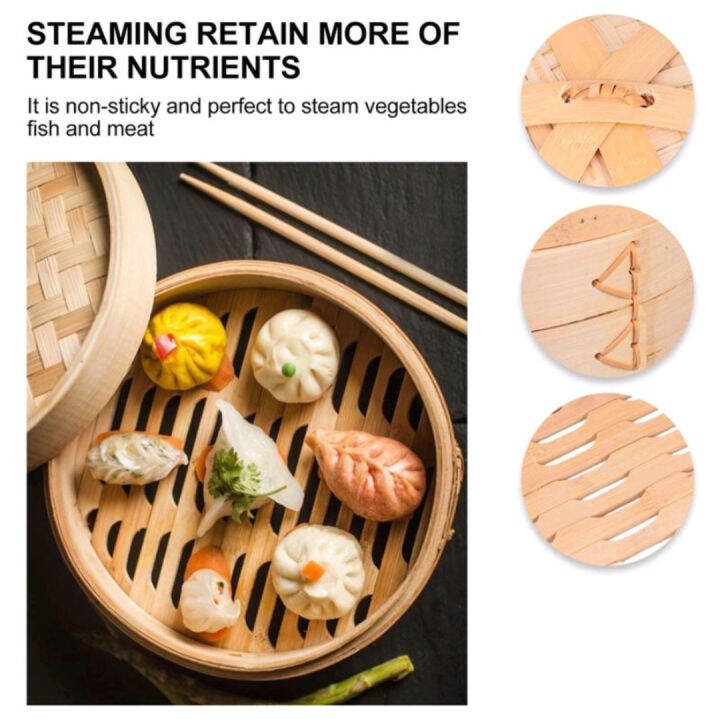 BAMBOO WOOD STEAMER siomai/dimsum/siopao cooker steamer Lazada PH