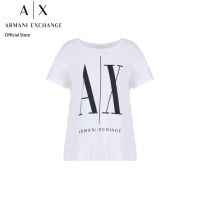 AX Armani Exchange เสื้อยืดผู้หญิง รุ่น AX 8NYTCX YJG3Z5100 - สีขาว