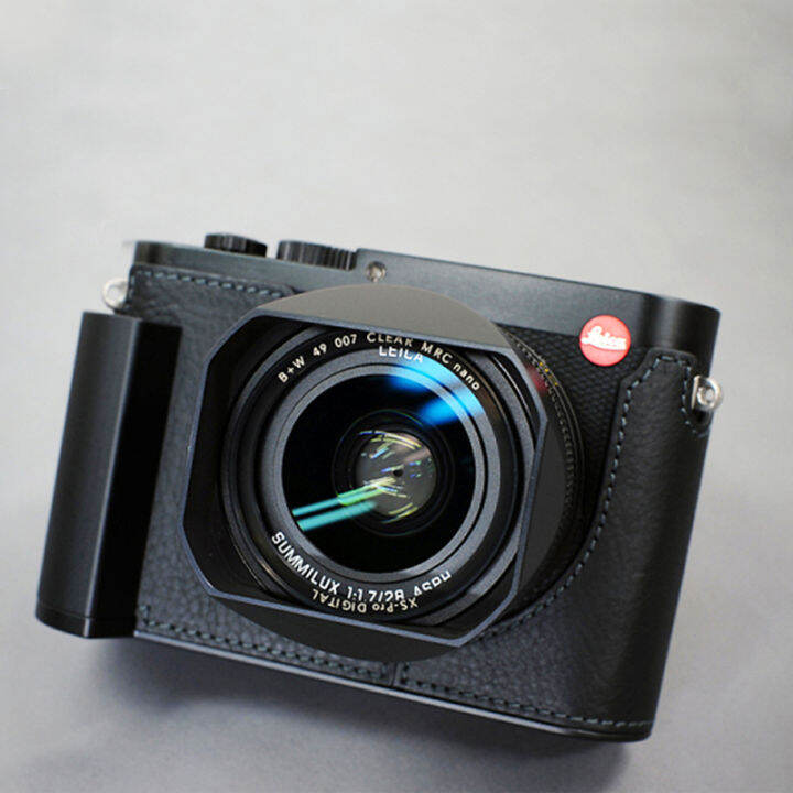 Milicase Handmade Genuine Leather Camera case Half Bag For Leica Q2 Q2