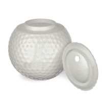 For Golf Lovers Flashing Disco Ball Cup Unique 600ml Plastic Cup with Straw