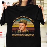 I Am Only Paranoid Because EveryoneS Against Me Vintage T-Shirt Mash Tv Series Shirt Larry Linville Shirt Frank Burns Tshirt