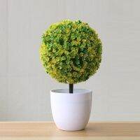 Artificial Bonsai Non-fading Plastic Simulation Plants Flowers Decor for Table