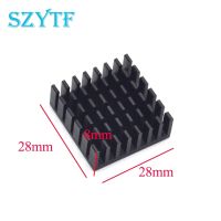 5pcs Heat sink 28x28x8MM (black slot) high quality radiator