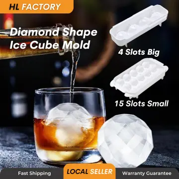 Custom Large Frozen Clear Flower Shape Ice Block Mold Plastic Whiskey Ice  Cube Mold Tray Large Ice Cube Mold - China Ice Cube Tray and Ice Mold price