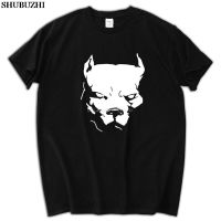 male funny present New PITBULL American Pit Bull Spiked Dog Collar Mens T-Shirt Size Men T Shirt Print Cotton T-shirt sbz5188