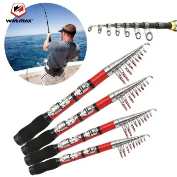 2023 New Carp Fishing Rod Spinning 1.8m Feeder Hard Carbon Telescopic  Fishing Rod Spinning Fishing