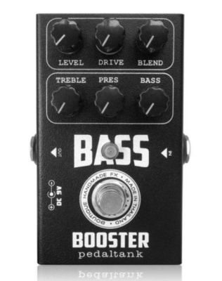 Bass Booster | PedalTank เอฟเฟกต์กีตาร์เบส เพิ่มคุณภาพของเสียงเบสให้เหมือนผ่านตู้แอมป์เบสไฮเอนด์