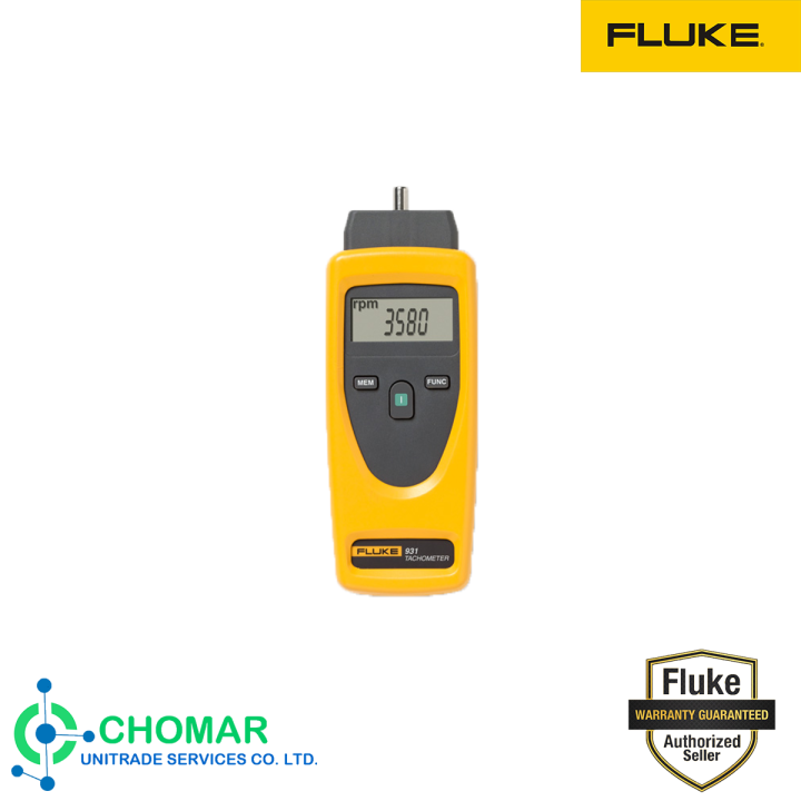 FLUKE 931 Contact and NonContact DualPurpose Tachometers Lazada PH