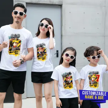 Roblox Birthday T-Shirt, Buy Matching Family Tees Online