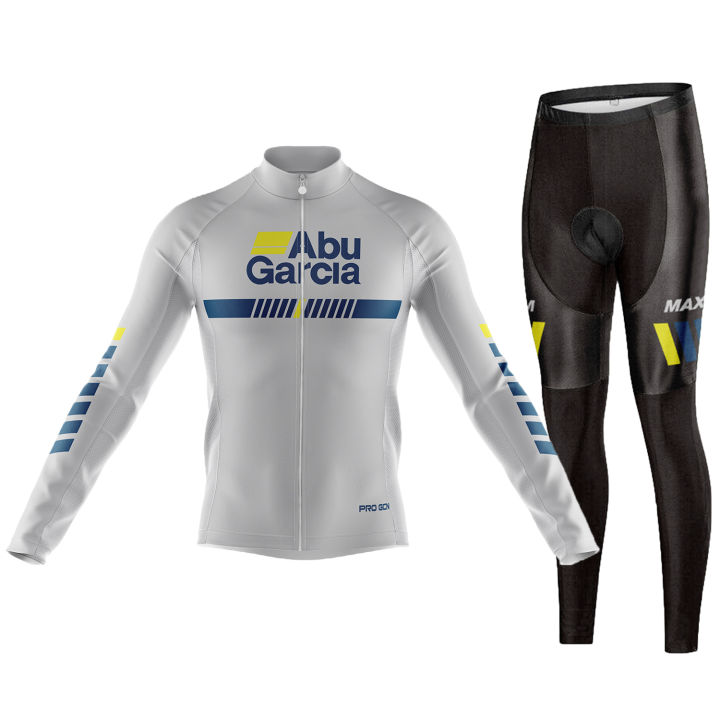 2023-abugarcia-ทีม-cyling-bycicle-ชุดเอี๊ยมกางเกง-ropa-จักรยานเสือภูเขาย์9d-เจลขี่จักรยานกางเกงสูทแขนยาว