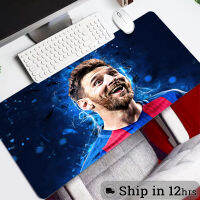 Messi soccer football Large Gaming Mousepad XXL Gamer Mouse Pad Size For Office Long Table Mat Kawaii Desk For Teen Girls For Bedroom