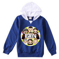 [ในสต็อก] FGTEEN เด็กเสื้อผ้า Hoodies แขนยาวสำหรับหนุ่มๆสาวๆกีฬา3-14ปีเสื้อยืดคลุมด้วยผ้าผ้าฝ้ายผสมการ์ตูนฤดูใบไม้ผลิและฤดูใบไม้ร่วง