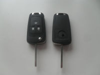 2ชิ้นล็อตสำหรับ Chevrolet Cruze Malibu Buick Excelle GT XT ใหม่ Regal Lacrosse Flip Remote Key Shell 3ปุ่ม Fob Key Blank