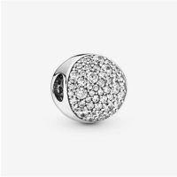 [พร้อมส่ง สินค้าแท้ ?] Pandora Round Pavé Charm