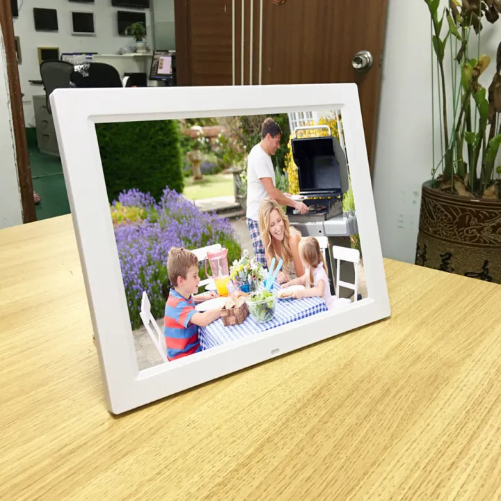 14 inch 43 LED Digital Picture Frame Remote Control Calendar Alarm