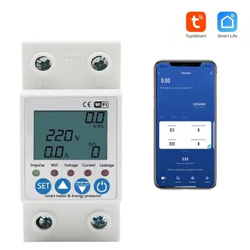 WiFi Smart Power Meter SwitchPower Consumption Energy Monitor Meter – MOES