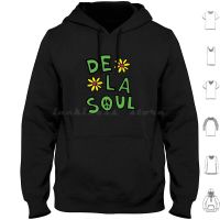 Original D L Soul Print ( Green ) Hip Hop Hoodie cotton Long Sleeve Original De La Soul Hip Hop Rap Old School Music A