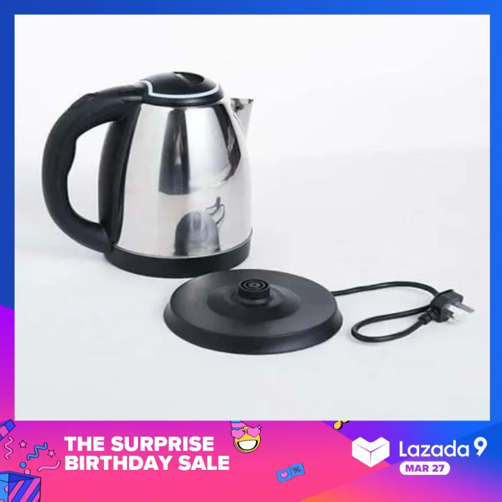 Electronic Kitchen Water Heater Kettle Split Style Stainless Steel Auto