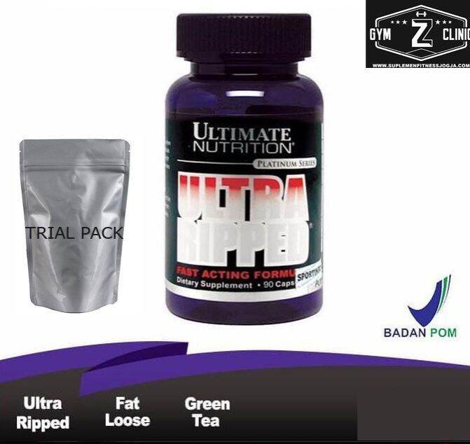 Ultimate Nutrition Ultra Ripped Fast Acting Formula Trial Packs Eceran