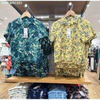 Faniqlo เสื้อผ้าเด็ก UNIQLO U/ชาย/หญิง23ฤดูร้อนเสื้อเชิ้ตโปโลพิมพ์ลาย456544/456545/455220