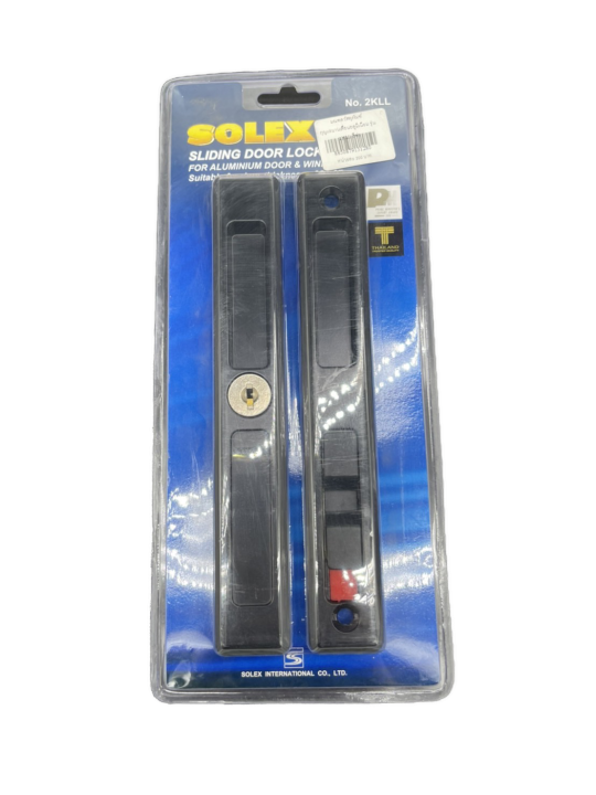 กุญแจบานเลื่อนอลูมิเนียม-รุ่น-2kll-solex-sliding-door-lock-for-auminum-door-amp-window-suitable-for-door-thickness-25-27-mm-ขนาดสินค้า-2-7-ซม-x-19-ซม-ต่อชิ้น-1-แพ๊ค-มี-2-ชิ้น