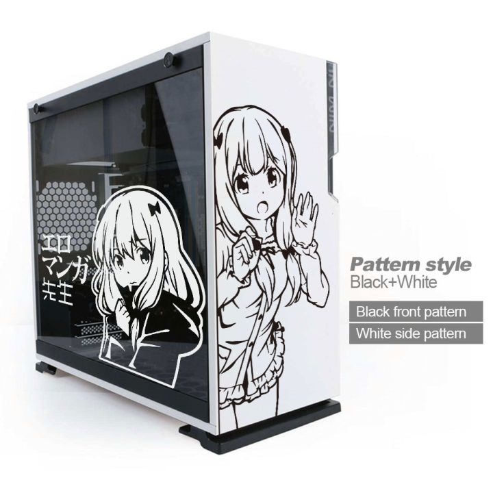 Is that ROG anime girl a sticker or a whole PC case or smth else I spent  an hour trying to find it and got nothing other than DDR4 and wallpapers  Please
