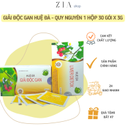HUỆ ĐÀ GIẢI ĐỘC GAN QUY NGUYÊN 1 HỘP 30 GÓI X 3G