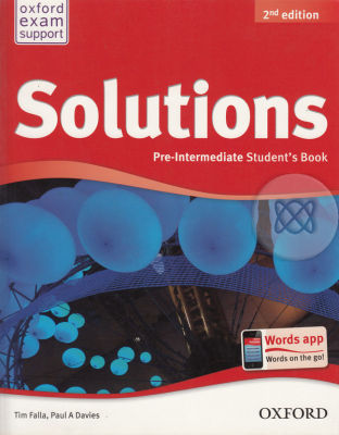 Bundanjai (หนังสือคู่มือเรียนสอบ) Solutions 2nd ED Pre Intermediate Student s Book (P)