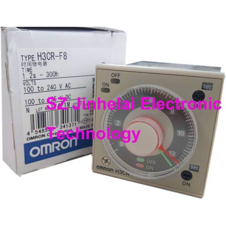 New And Original H3CR-F8 OMRON TIME RELAY Solid State Timer 100-240VAC ...