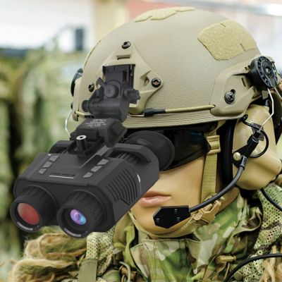 4K กล้องส่องทางไกลทหารการมองเห็นได้ในเวลากลางคืนหมวกกันน็อค NV8000แว่นตาการมองเห็นได้ในเวลากลางคืนดิจิตอลยุทธวิธีอุปกรณ์ตั้งแคมป์ล่าสัตว์
