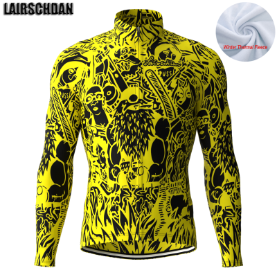 ropa de ciclismo para hombre invierno long sleeve cycling jersey thermal fleece sportwear bicycle cyclist wear mtb bike Jacket