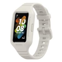 ♙❀▤ Wymienna bransoletka dla Huawei Band 7/6/6 Pro dla Honor Band 7/6 etui Smart Band silikonowy pasek pasek do zegarka pasek