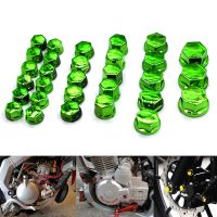 ㍿☍ Universal 30PCS motorcycle modeling plating nut decorative screw cap For KAWASAKI Z250 Z300 Z650 Z750 Z800 Z900 Z1000 ER-6F ER6N