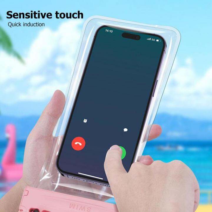 waterproof-phone-case-floating-touchscreen-dry-bag-for-outdoor-travel-essentials-sandproof-phone-pouch-for-snorkeling-water-park-rafting-classic