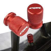 ♞﹍﹉ CNC Motorcycle Tire Valve Core Air Port Stem Cover Caps Plug Accessories For Honda CBR 300R 500R 650R 650F 600RR 1000RR 954 RR